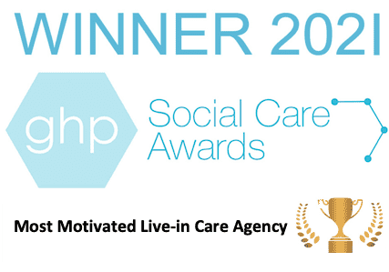 GHP Social Care Awards 2021 winner — Most Motivated Live-in Care Agency