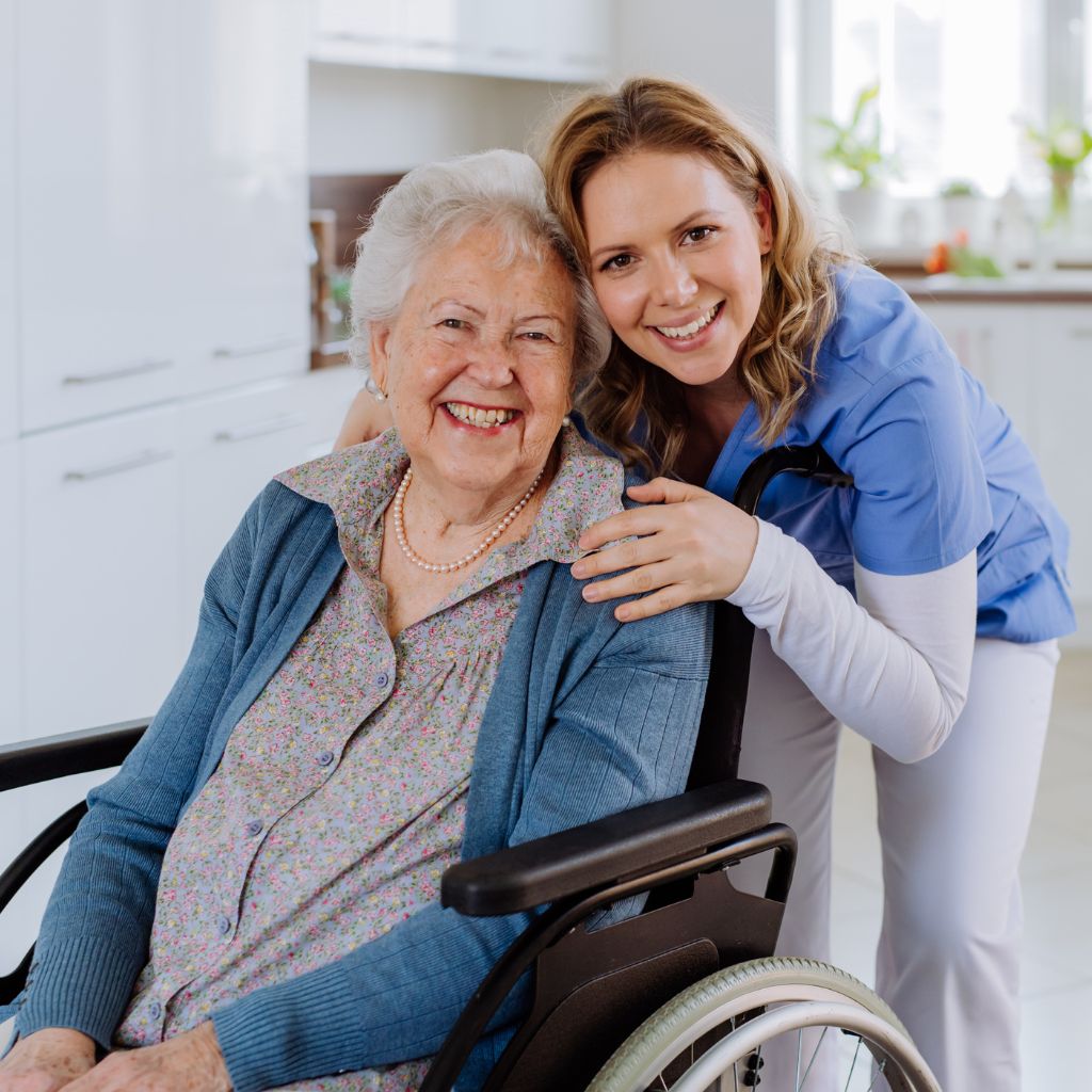 Live-in carer providing home care in Manchester