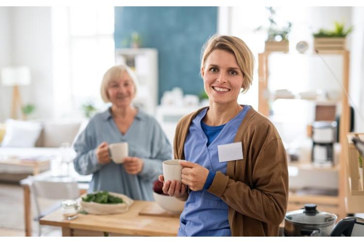 Professional care delivered at home