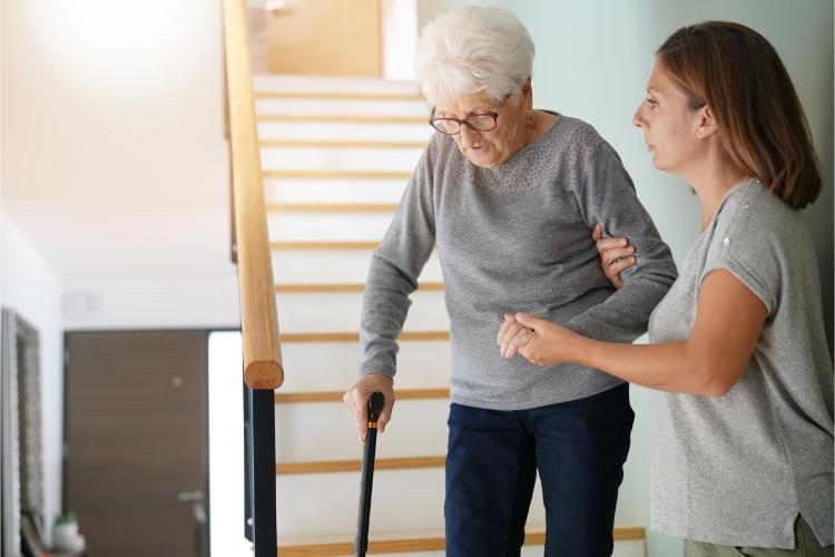 Professional care delivered at home