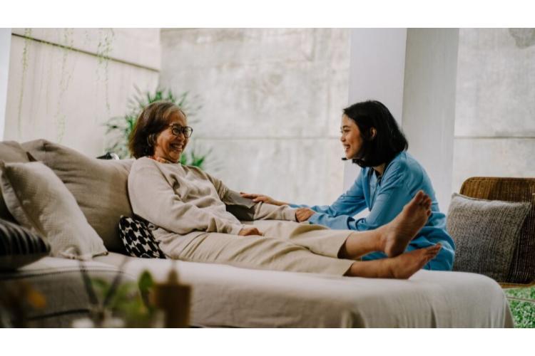 Professional care delivered at home