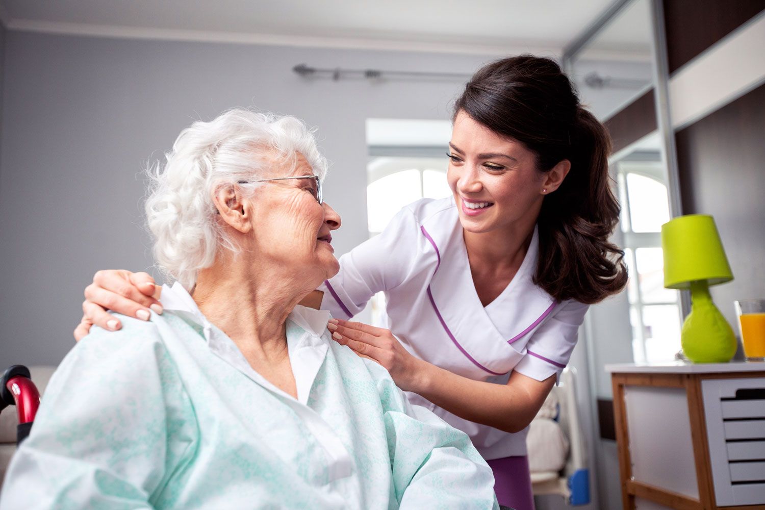 What is live in care?